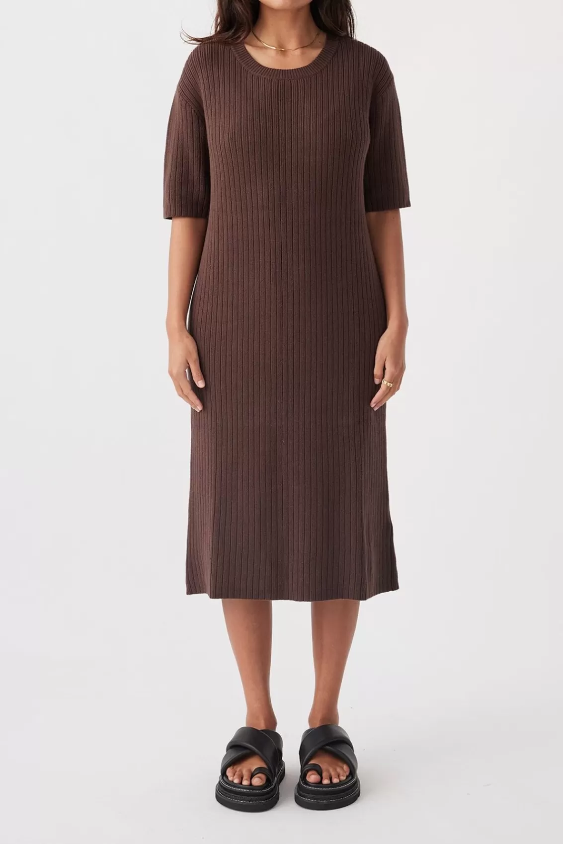 Women Arcaa Dresses>Adaline Dress-Chocolate