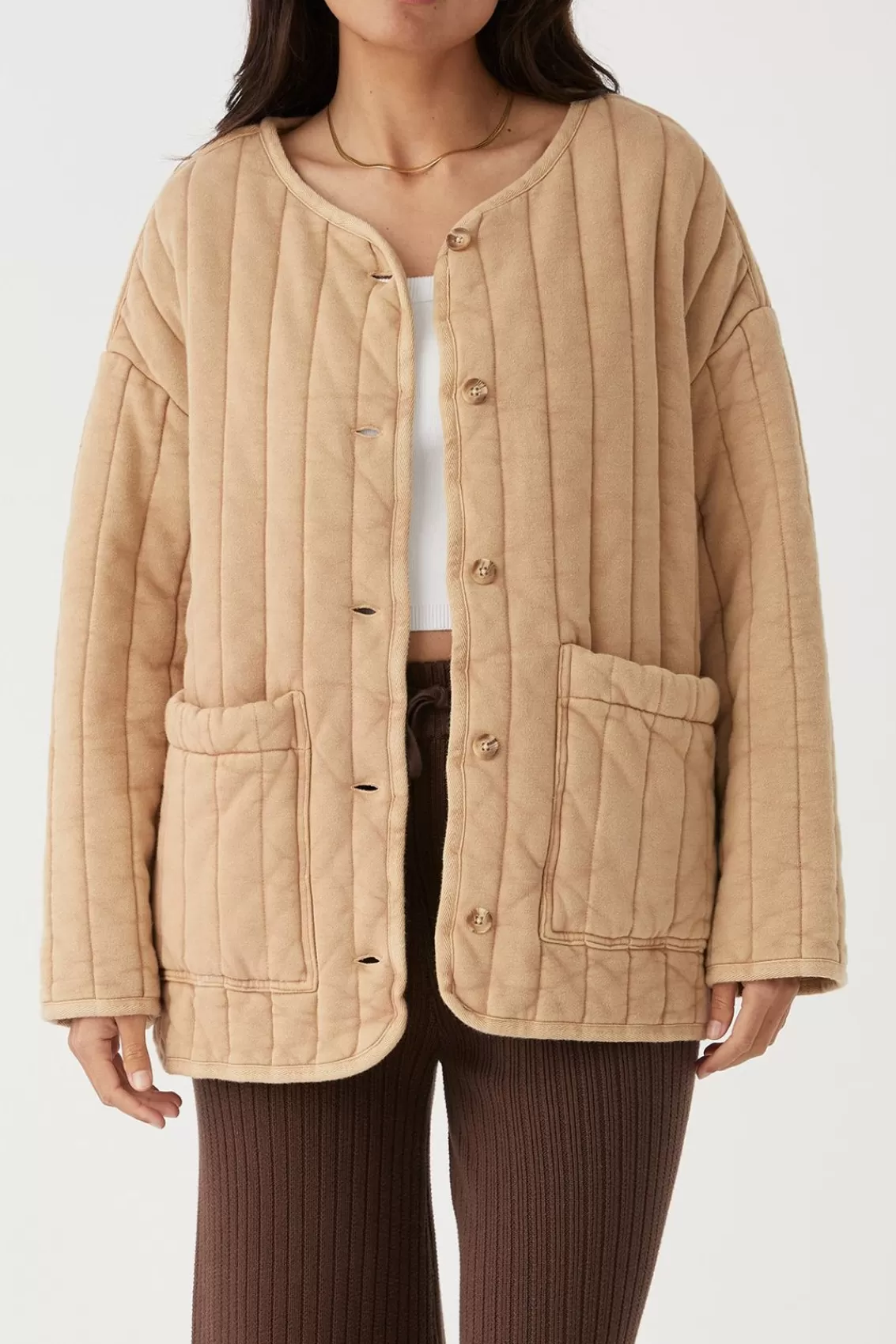 Women Arcaa Jackets>Blake Jacket-Honey