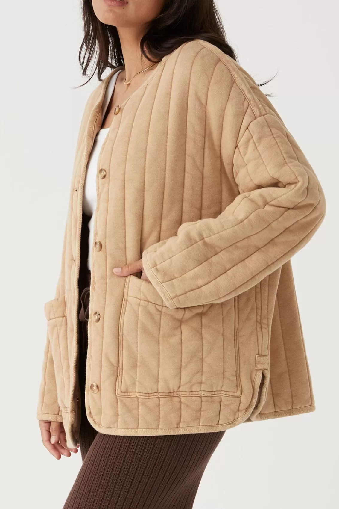 Women Arcaa Jackets>Blake Jacket-Honey