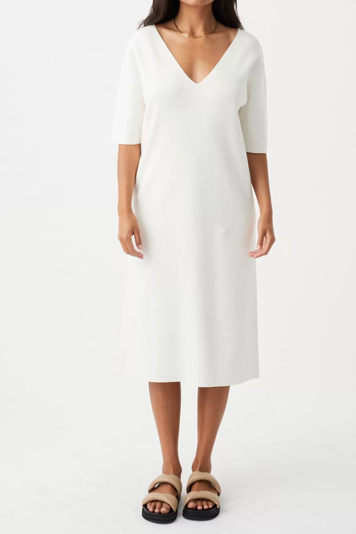 Women Arcaa Dresses>Bonnie Dress-Cream