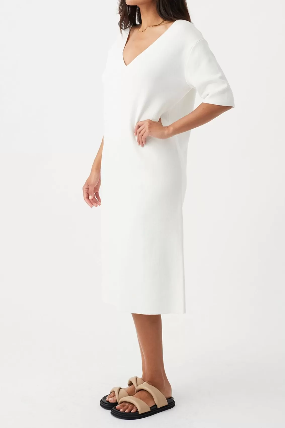 Women Arcaa Dresses>Bonnie Dress-Cream