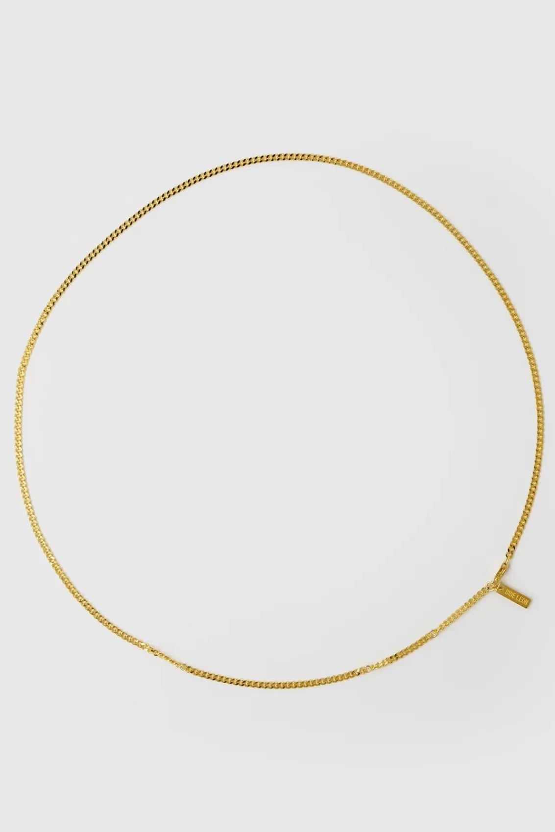 Women Arcaa Accessories>Brie Leon-Curb Chain Necklace-Gold