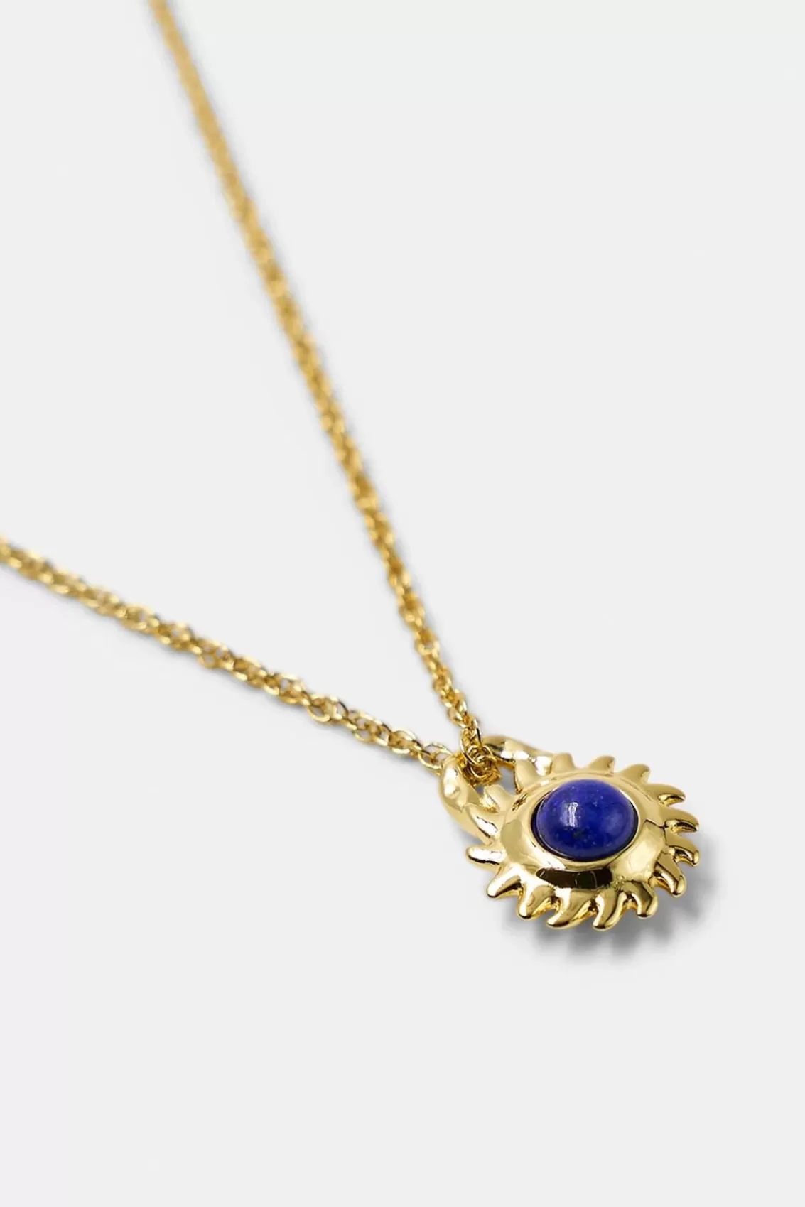 Women Arcaa Accessories>Brie Leon-Venus Locket Pendant-Gold/Lapis