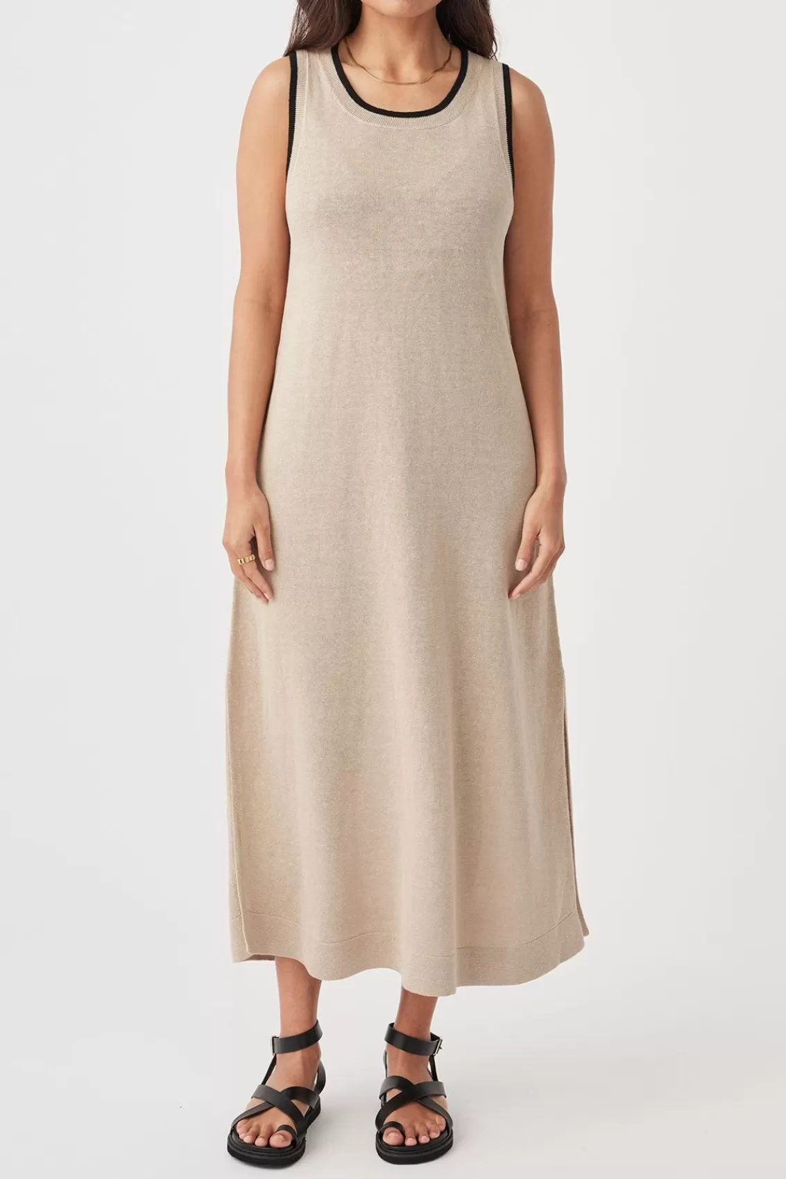 Women Arcaa Dresses>Brie Long Dress-Taupe