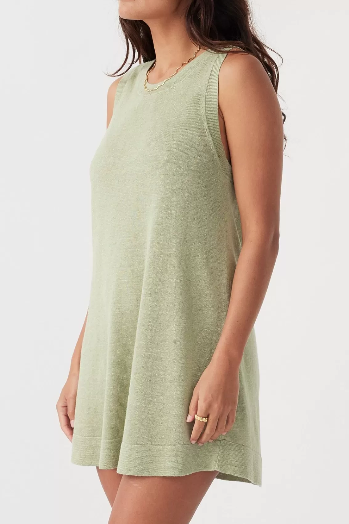 Women Arcaa Dresses>Brie Shift Dress-Aloe