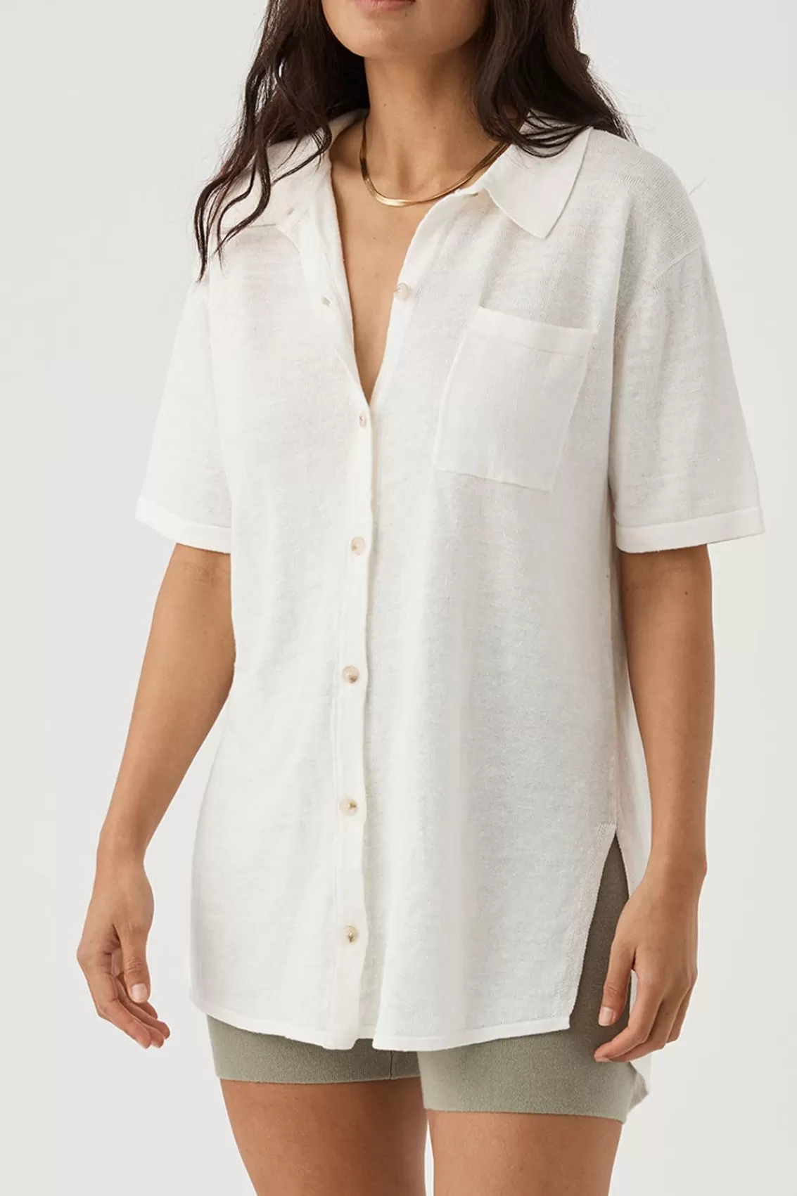 Women Arcaa Tops>Brie Shirt-Cream