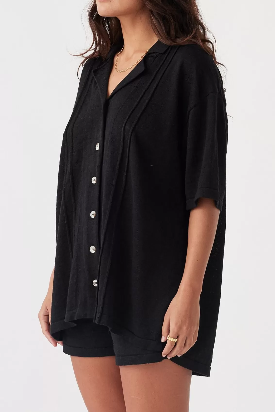 Women Arcaa Tops>Darcy Shirt-Black