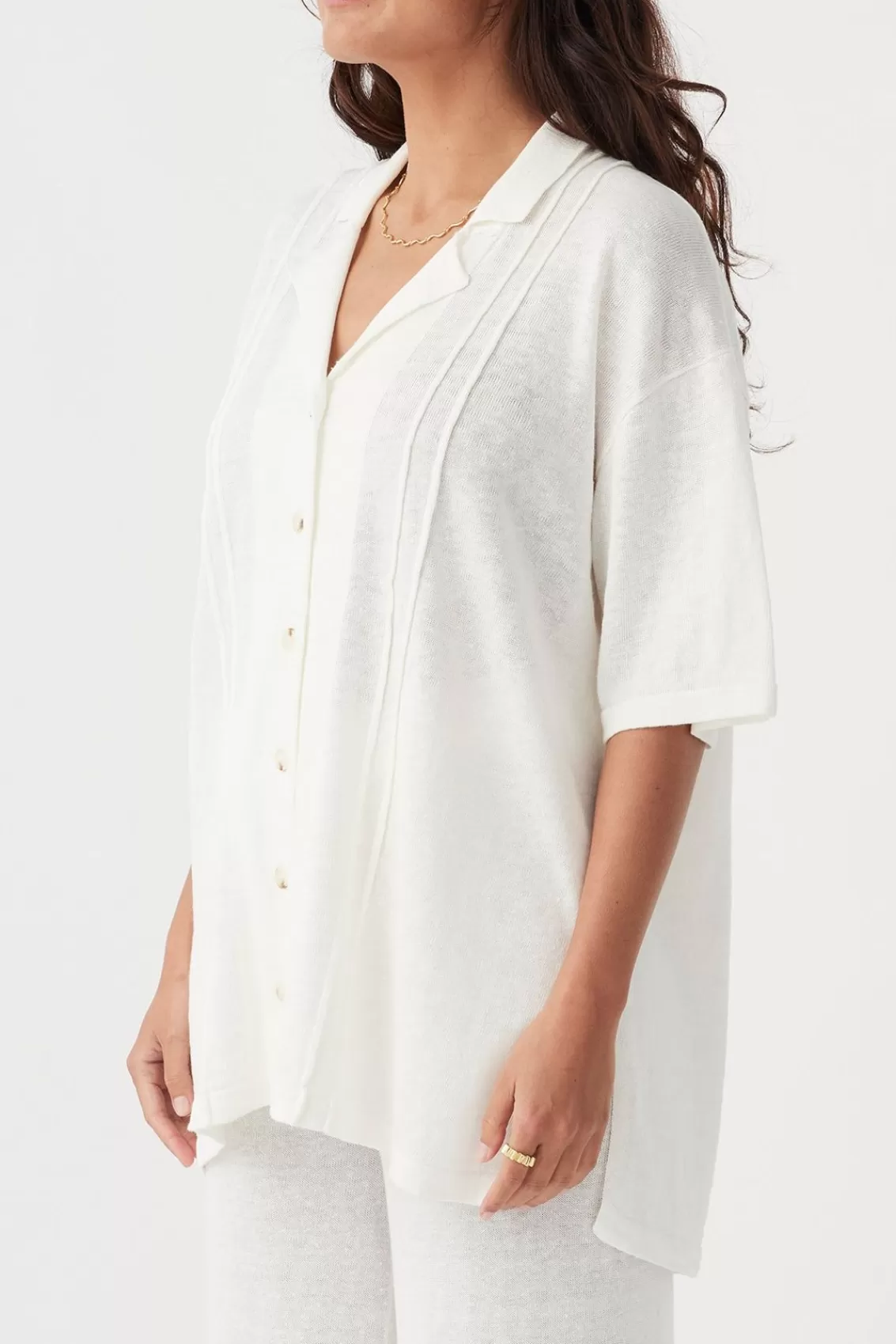 Women Arcaa Tops>Darcy Shirt-Cream