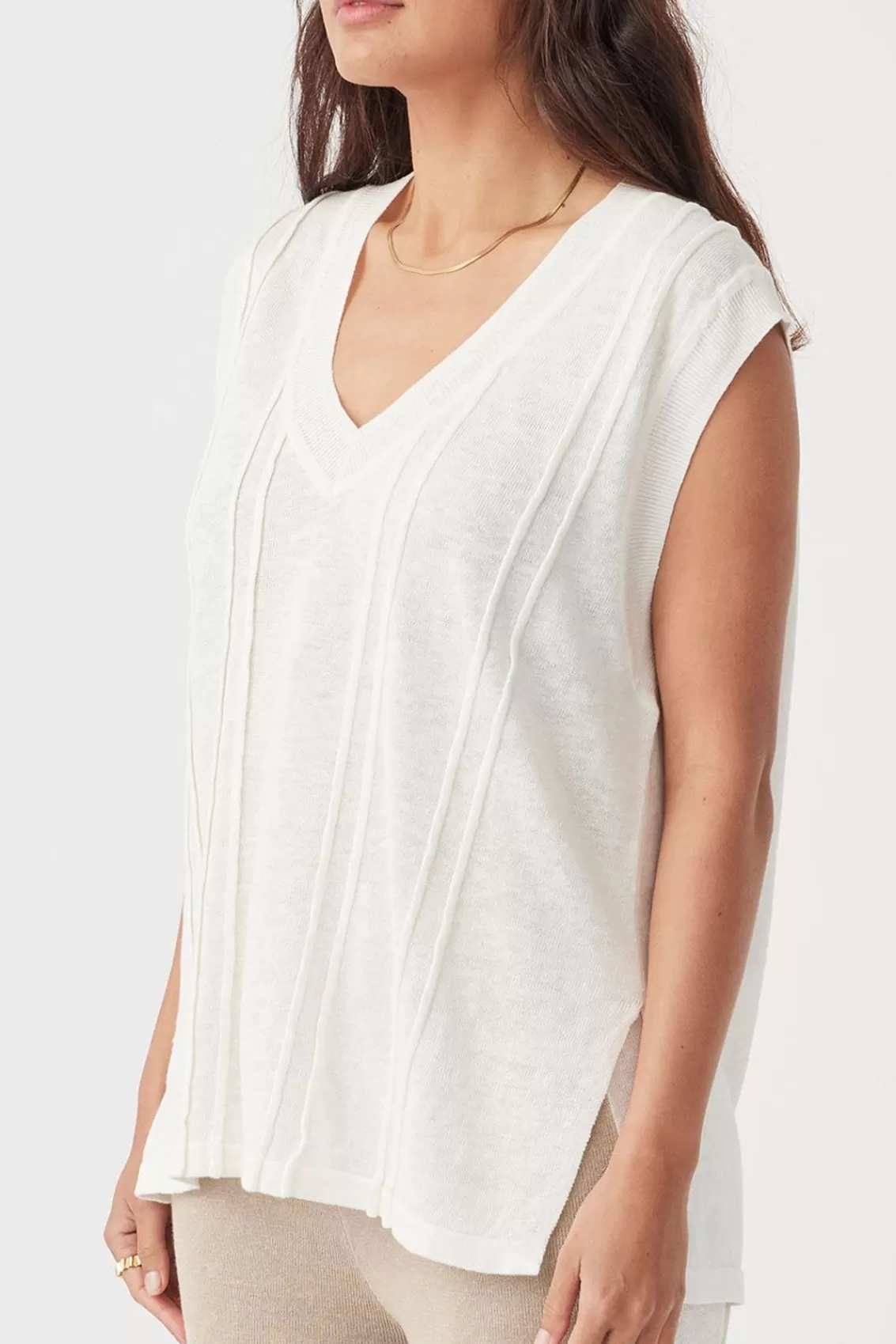 Women Arcaa Tops>Darcy Vest-Cream