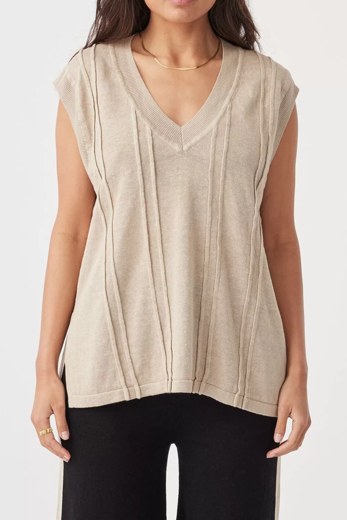 Women Arcaa Tops>Darcy Vest-Taupe