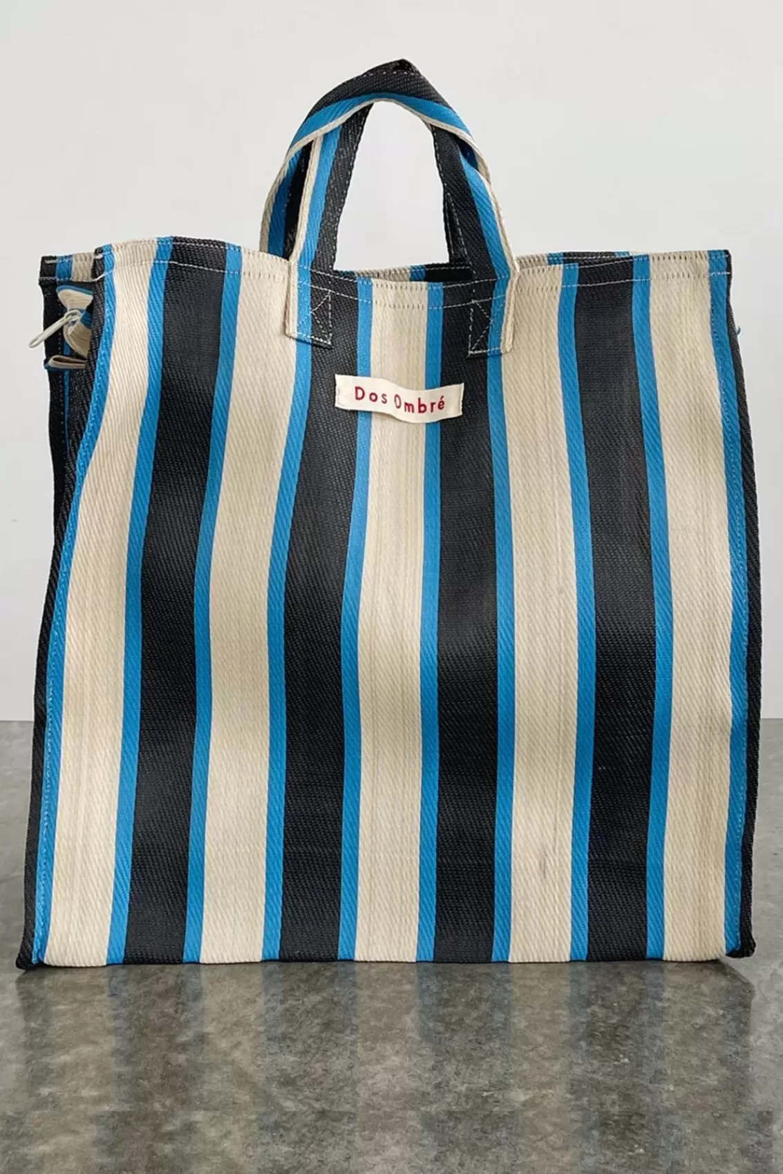 Women Arcaa Accessories>Dos Ombre-Bengali Bag-Blue Cream Stripe