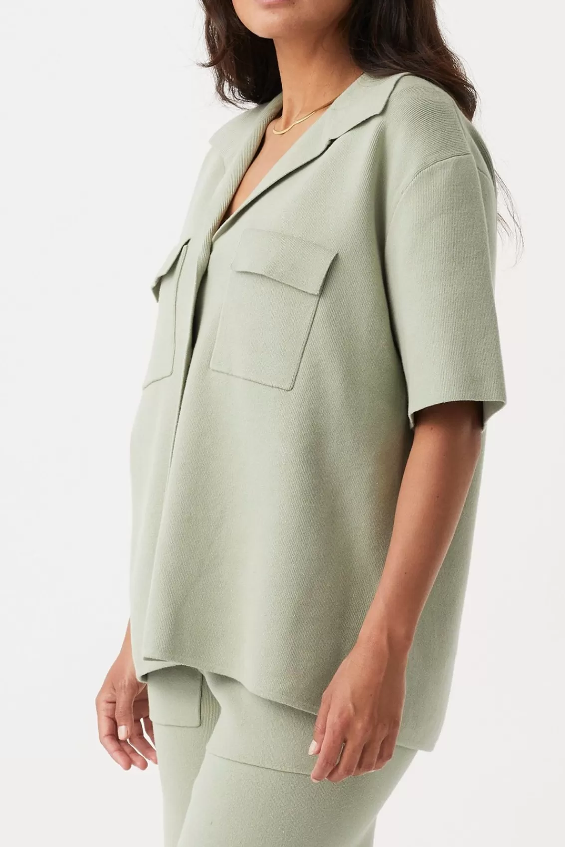 Women Arcaa Tops>Easton Shirt-Sage