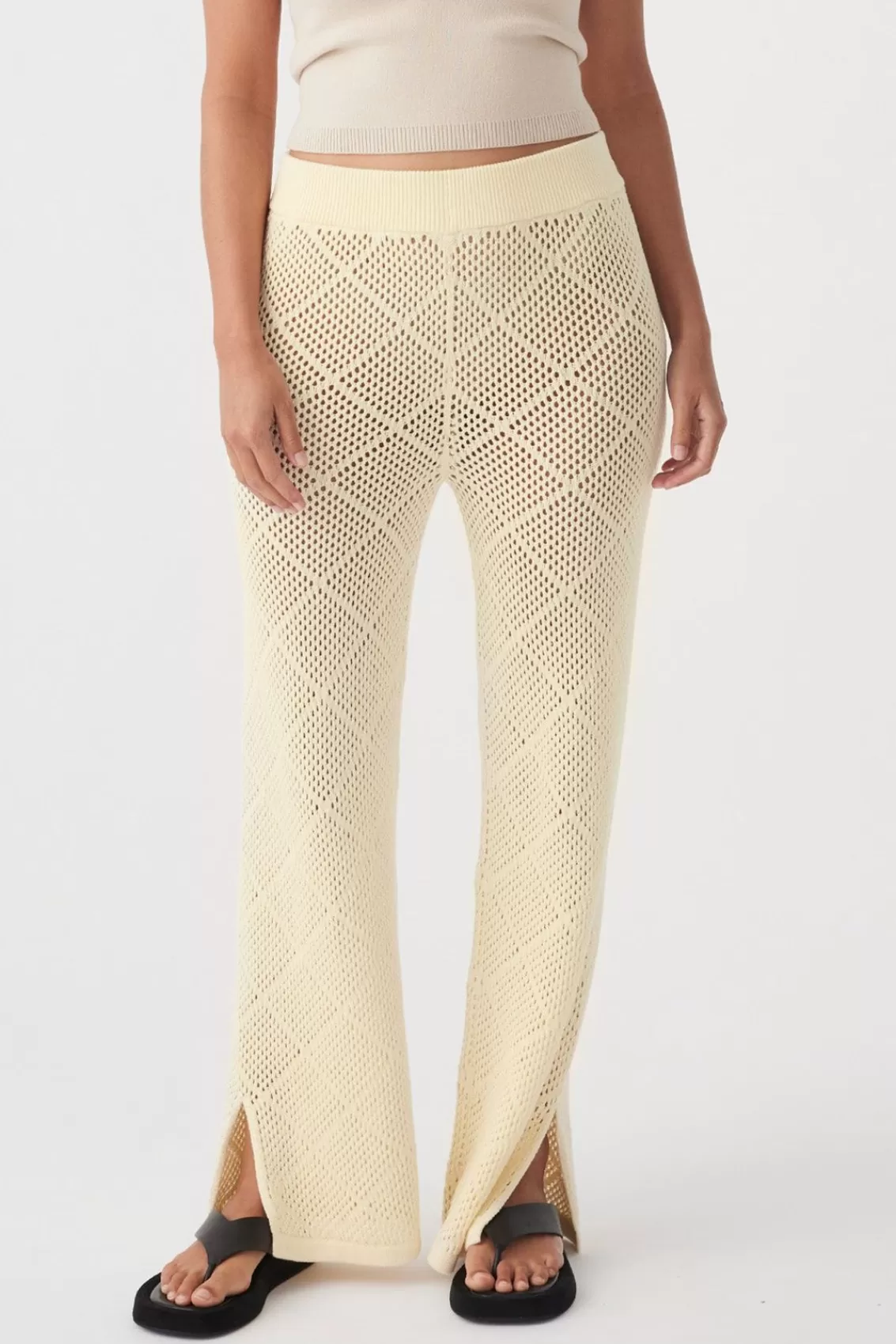 Women Arcaa Bottoms>Ezra Pant-Butter