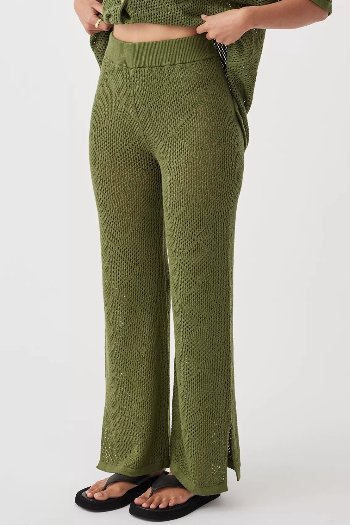 Women Arcaa Bottoms>Ezra Pant-Caper