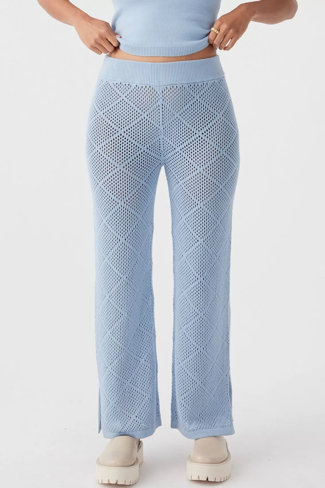 Women Arcaa Bottoms>Ezra Pant-Sky