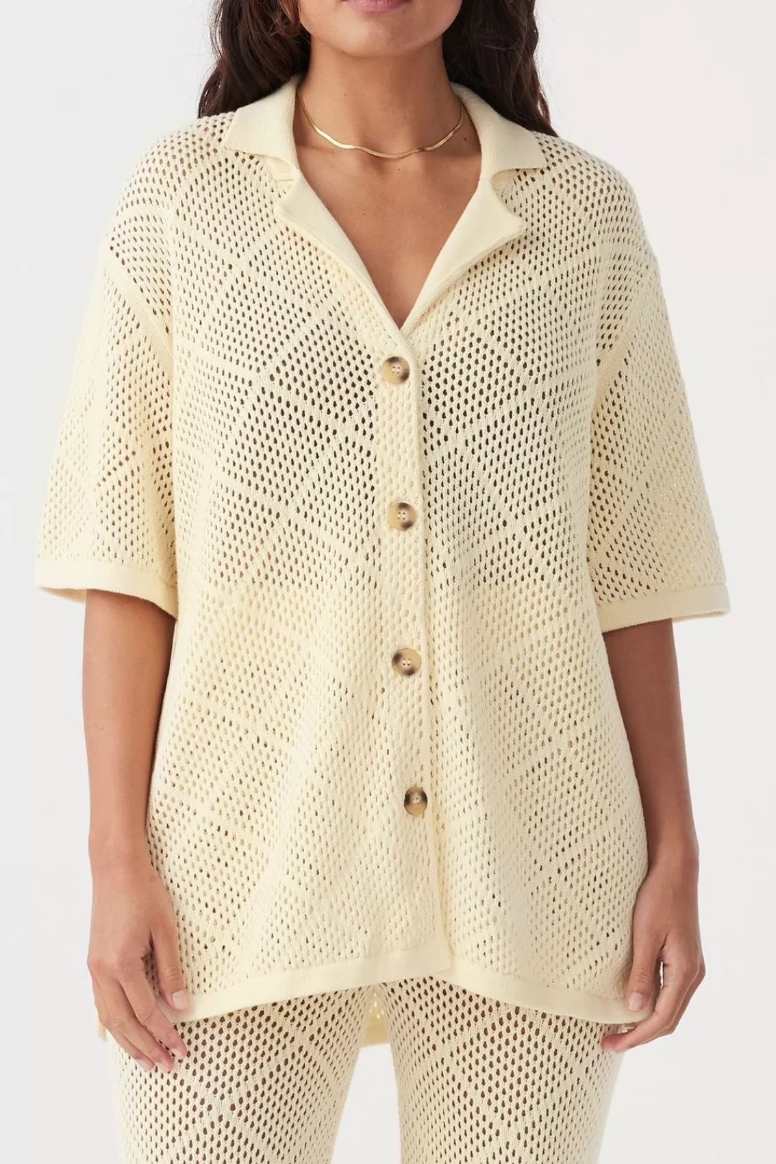 Women Arcaa Tops>Ezra Shirt-Butter