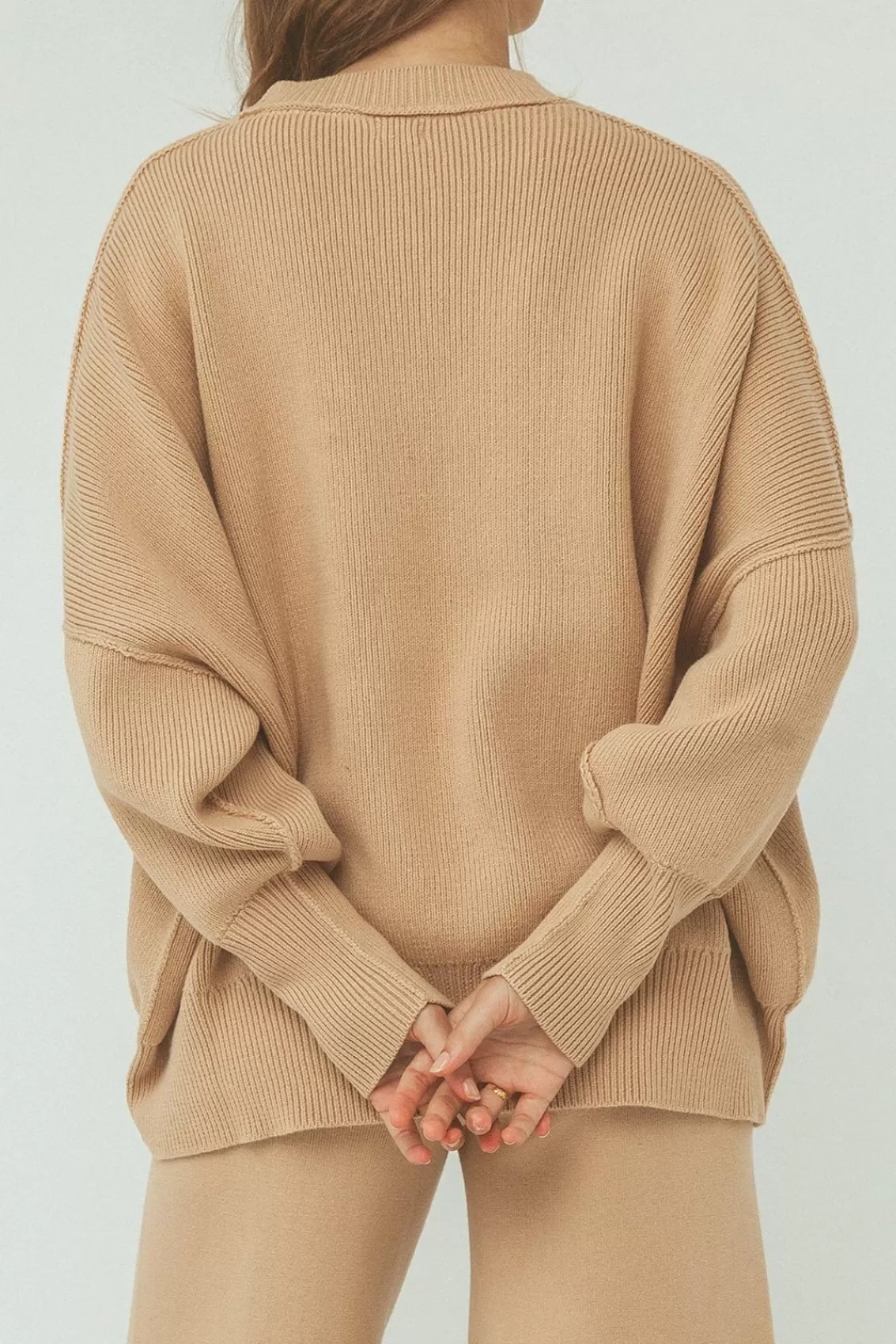 Women Arcaa Sweaters>Harper Organic Knit Sweater-Honey