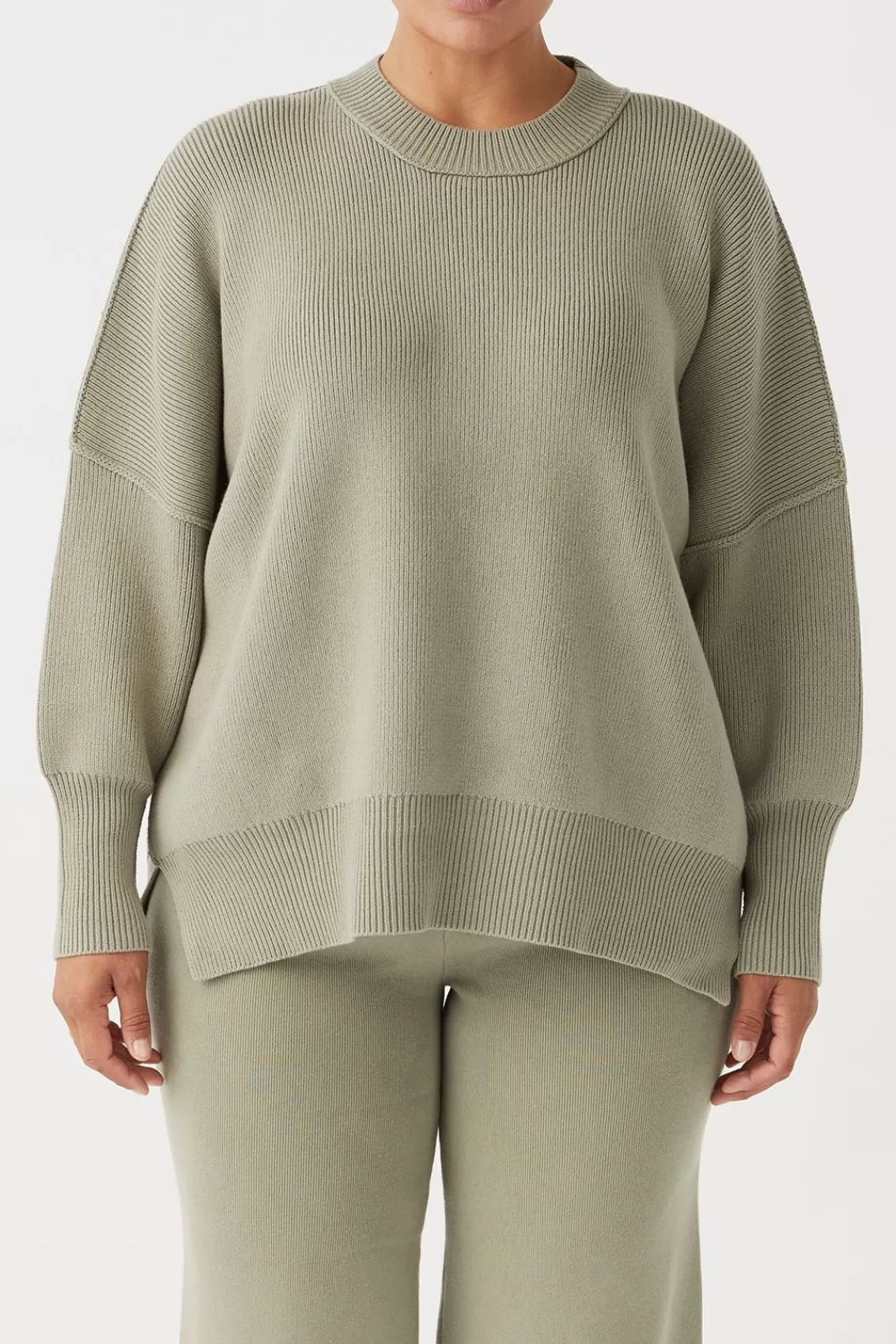 Women Arcaa Sweaters>Harper Organic Knit Sweater-Sage