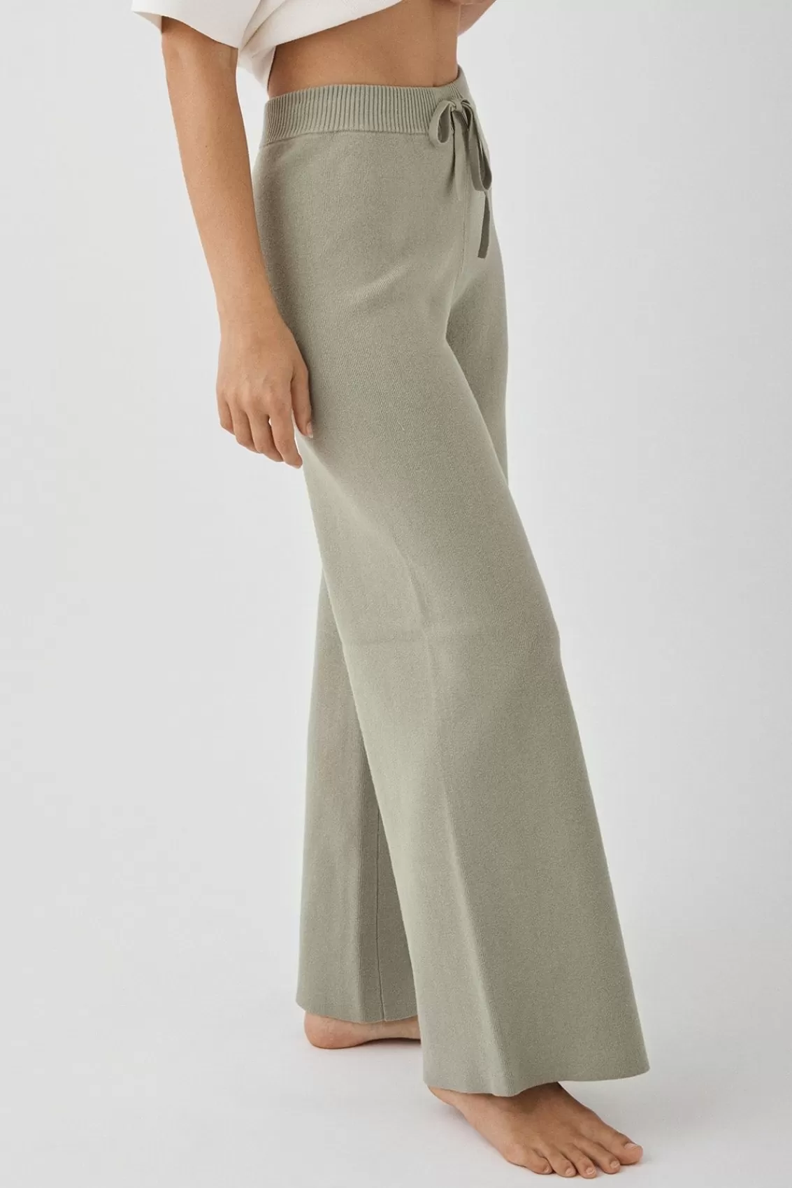 Women Arcaa Bottoms>Harriet Organic Knit Pants-Sage