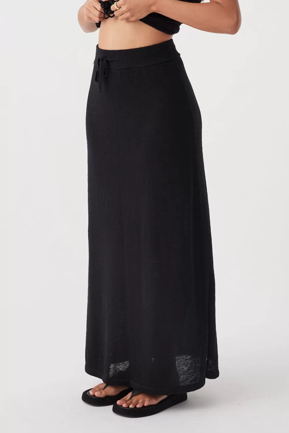 Women Arcaa Bottoms>Hugo Skirt-Black