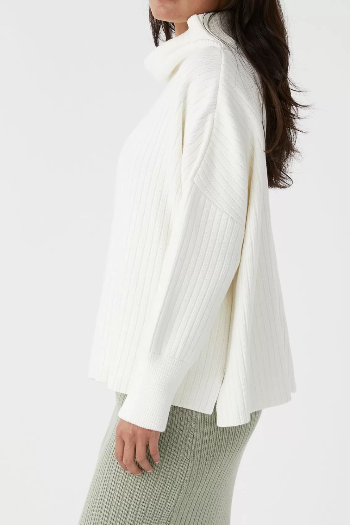 Women Arcaa Sweaters>Iris Knit Sweater-Cream