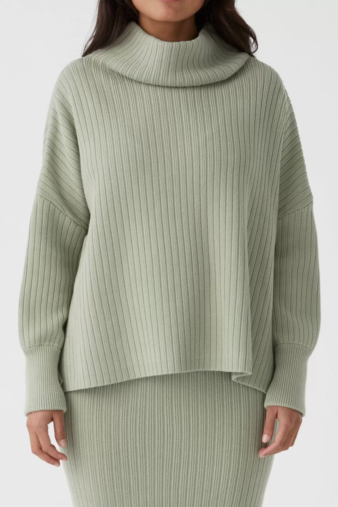 Women Arcaa Sweaters>Iris Knit Sweater-Sage