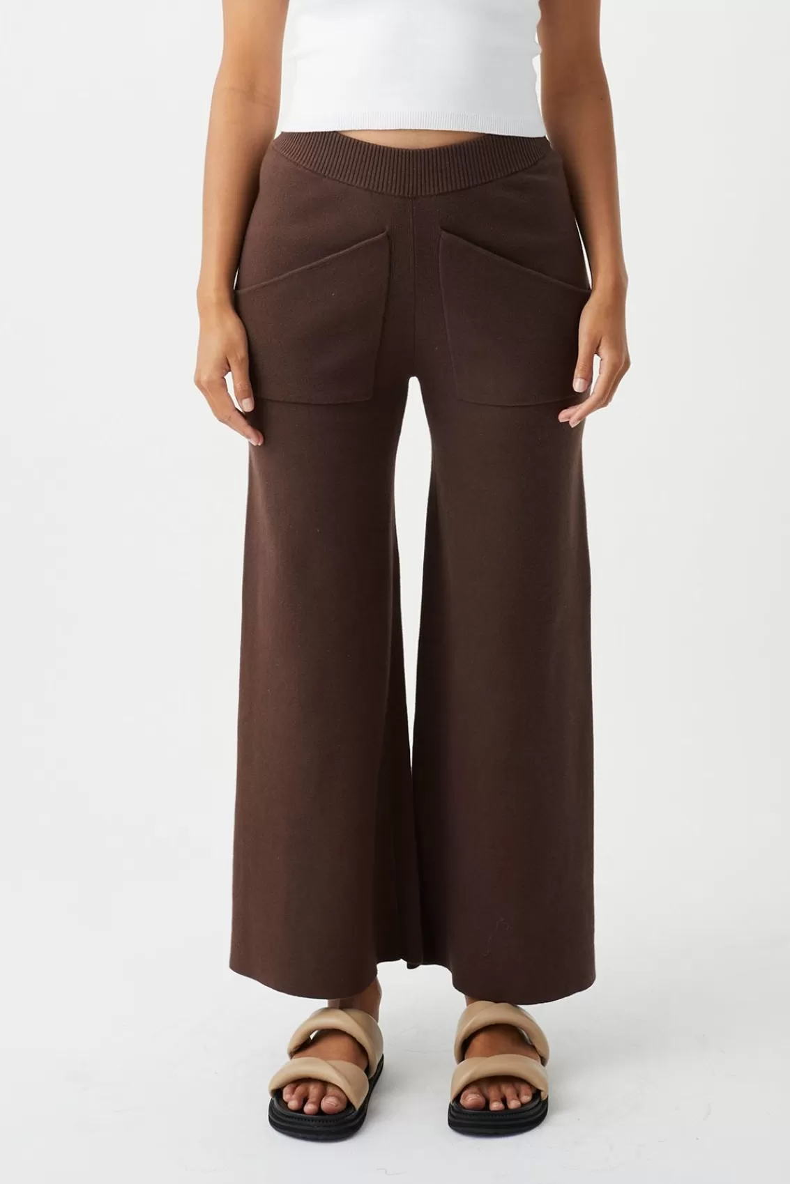 Women Arcaa Knitwear>Jamie Pant-Chocolate