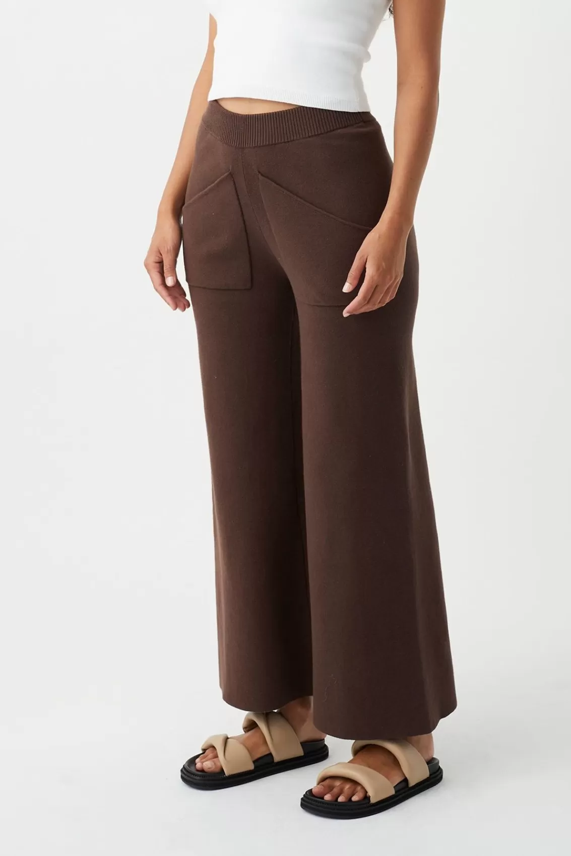 Women Arcaa Knitwear>Jamie Pant-Chocolate