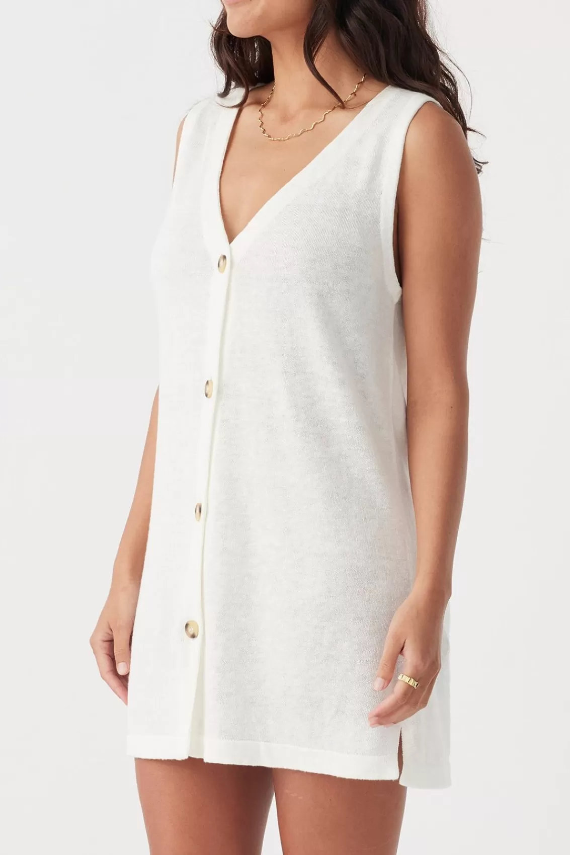 Women Arcaa Dresses>Julia Mini Dress-Cream