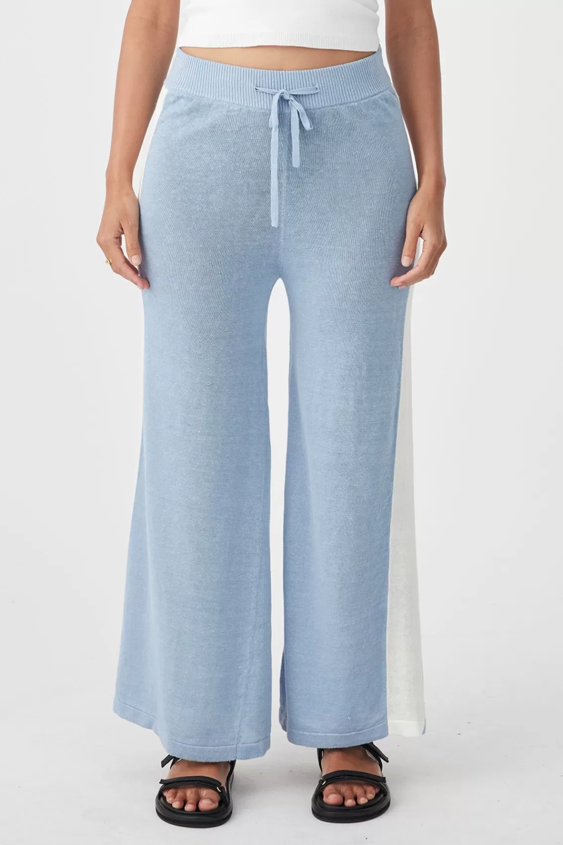 Women Arcaa Bottoms>Larri Pant-Sky & Cream