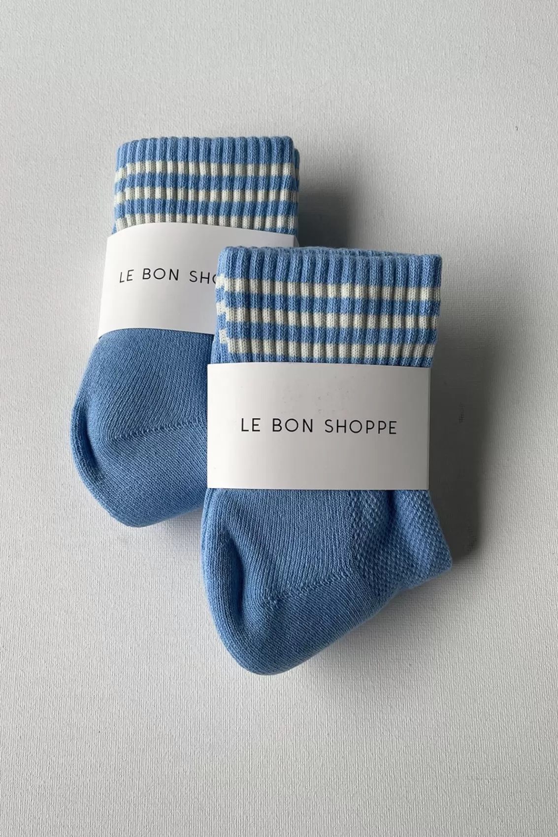 Women Arcaa Accessories>Le Bon Shoppe Girlfriend Socks-Parisian Blue