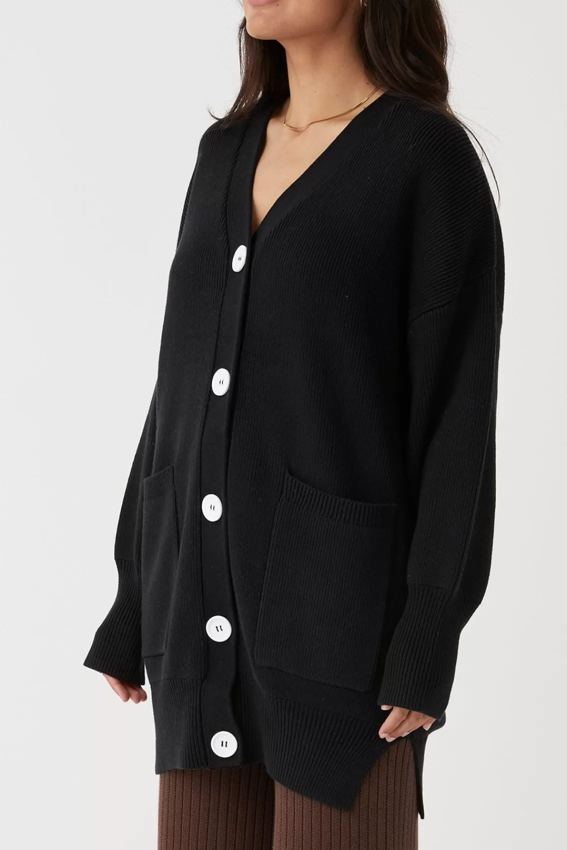 Women Arcaa Sweaters>Maple Cardigan-Black