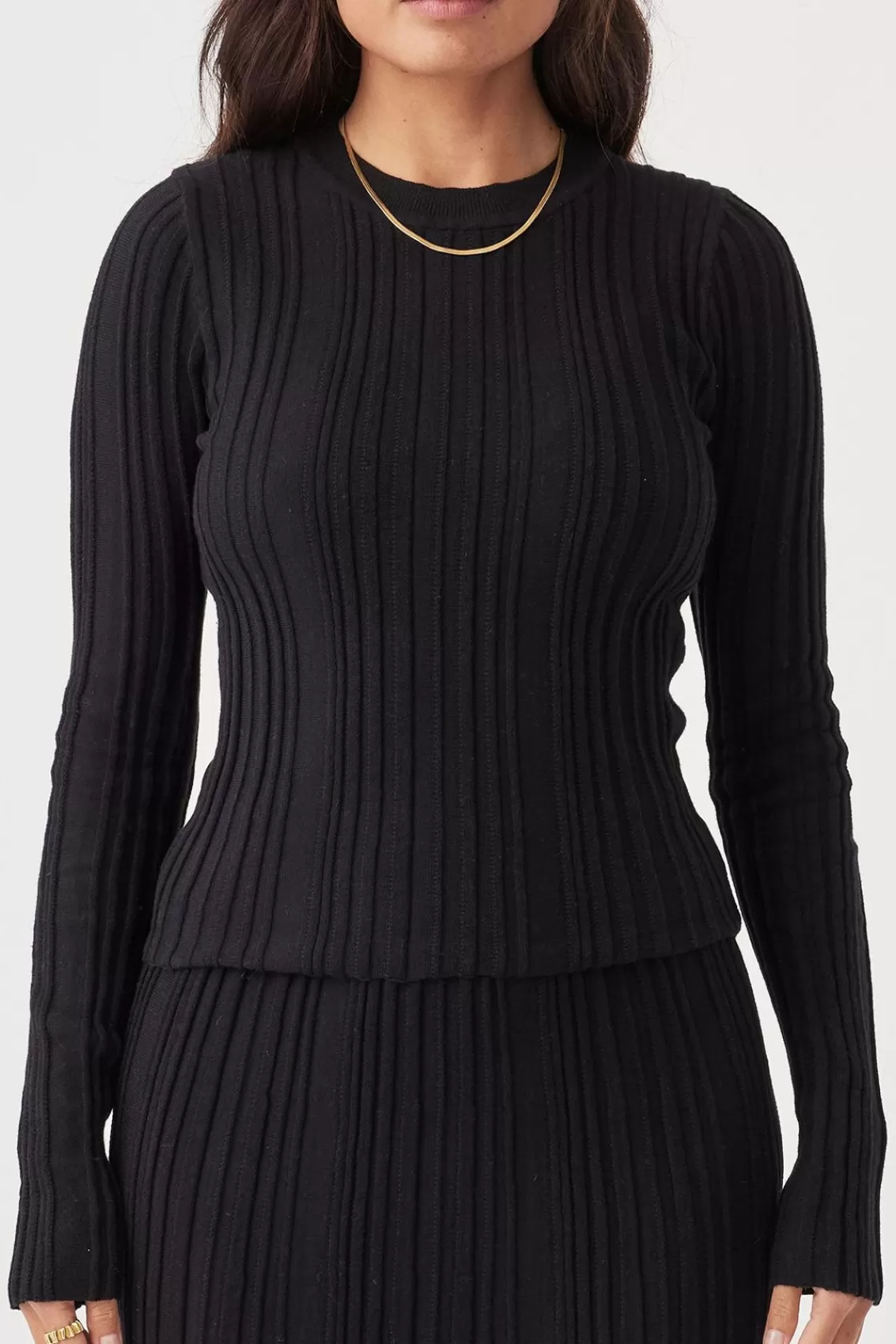 Women Arcaa Tops>Odessa Long Sleeve Top-Black