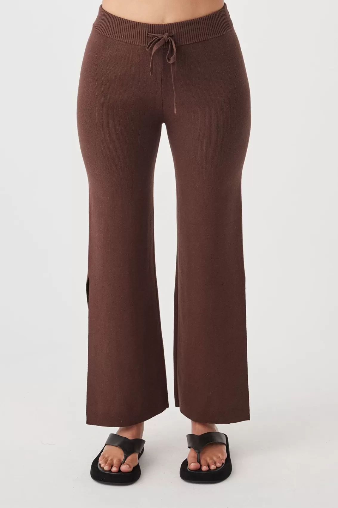 Women Arcaa Knitwear>Ria Pant-Chocolate