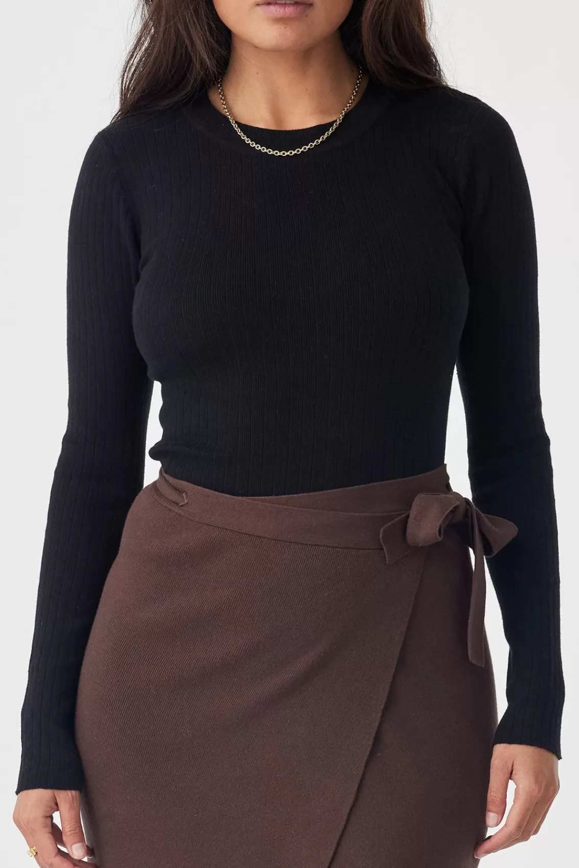 Women Arcaa Tops>Romi Long Sleeve Top-Black