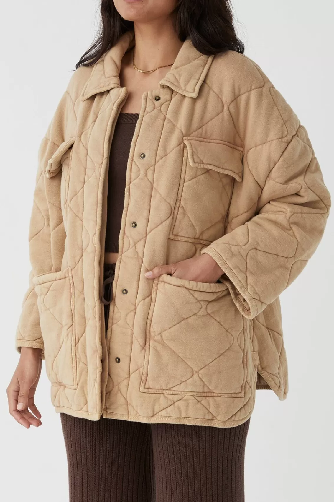 Women Arcaa Jackets>Sia Jacket-Honey