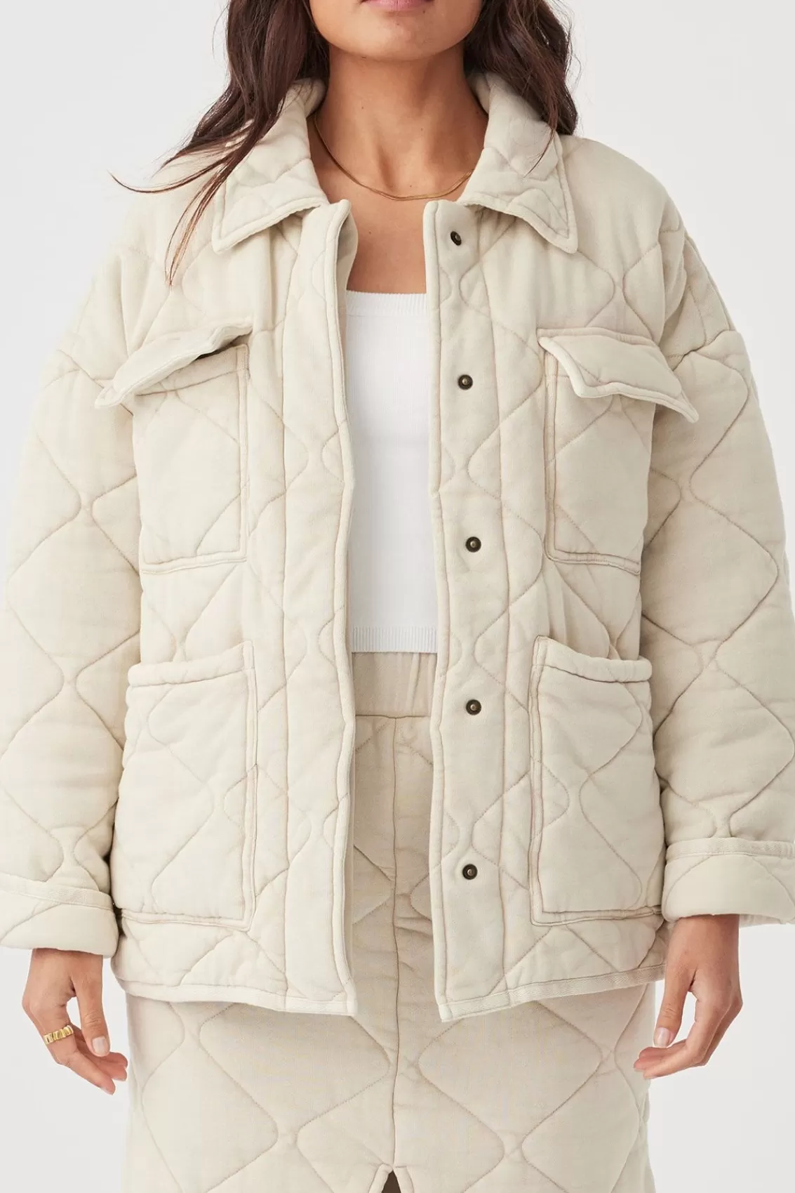 Women Arcaa Jackets>Sia Jacket-Sand