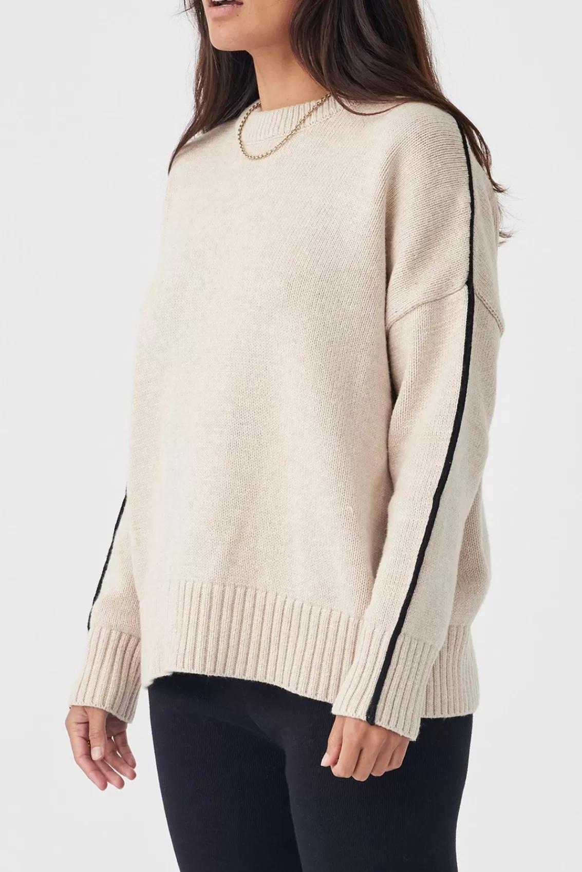 Women Arcaa Sweaters>Sora Sweater-Sand Marle