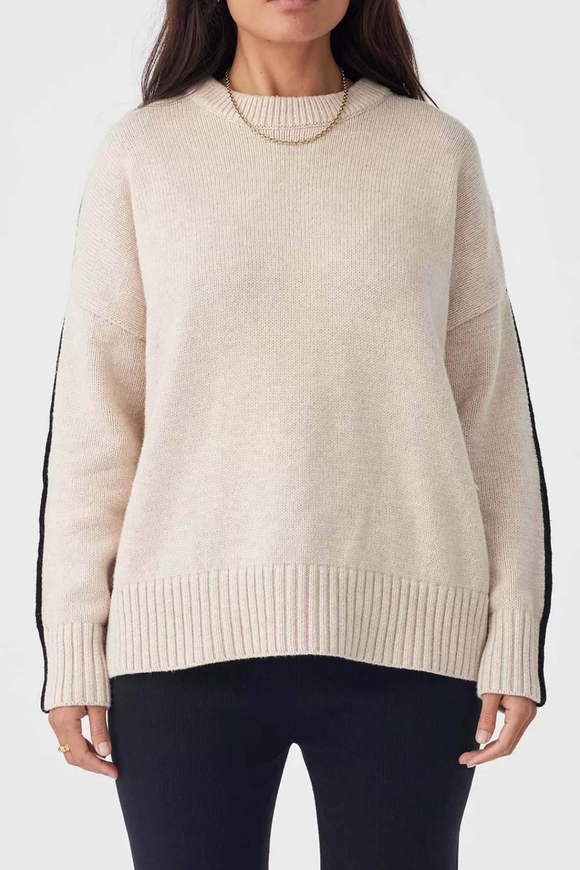 Women Arcaa Sweaters>Sora Sweater-Sand Marle