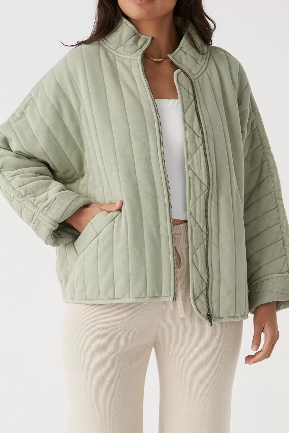 Women Arcaa Jackets>Tessa Jacket-Sage