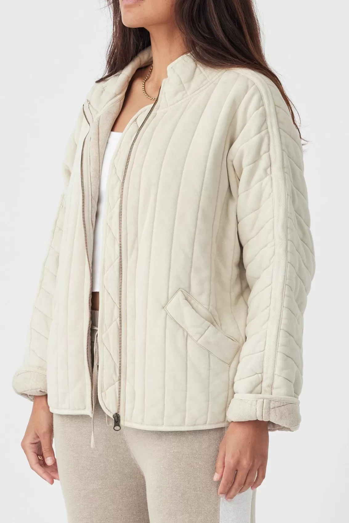 Women Arcaa Jackets>Tessa Jacket-Sand